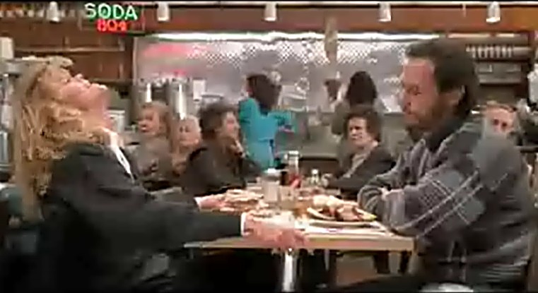 Still from the deli scene in When Harry Met Sally